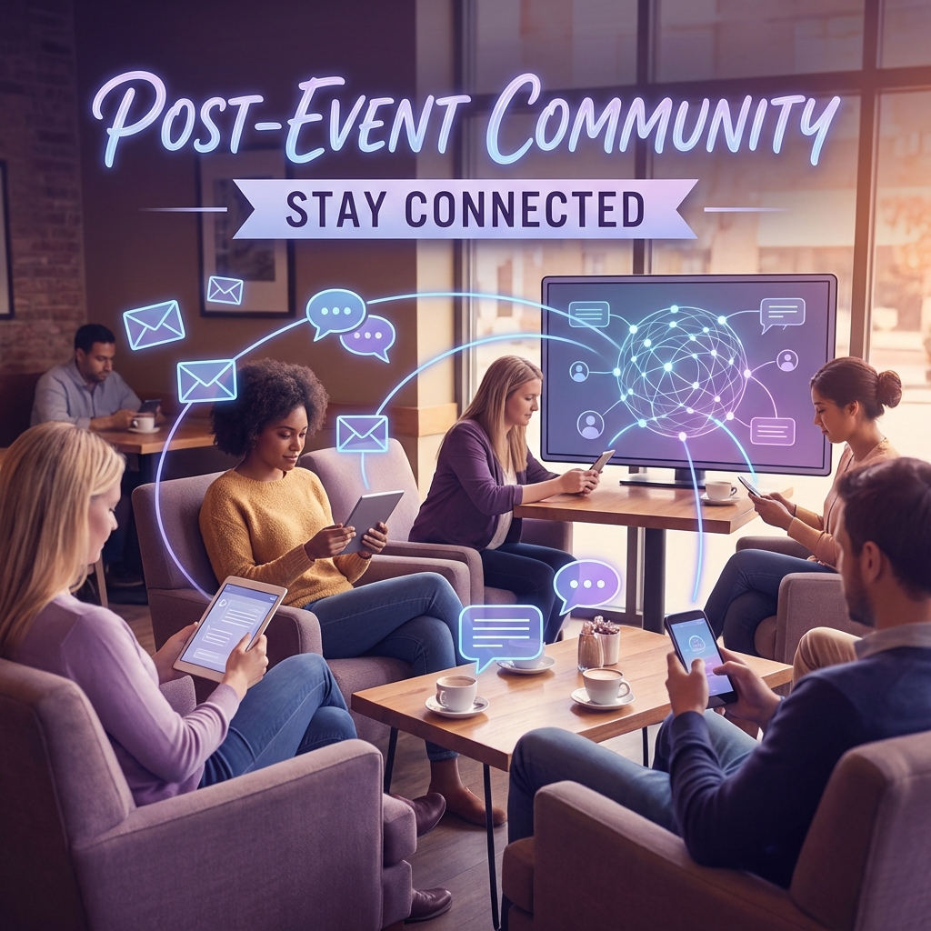 Post-Event Follow-Up: Turning Attendees into Community