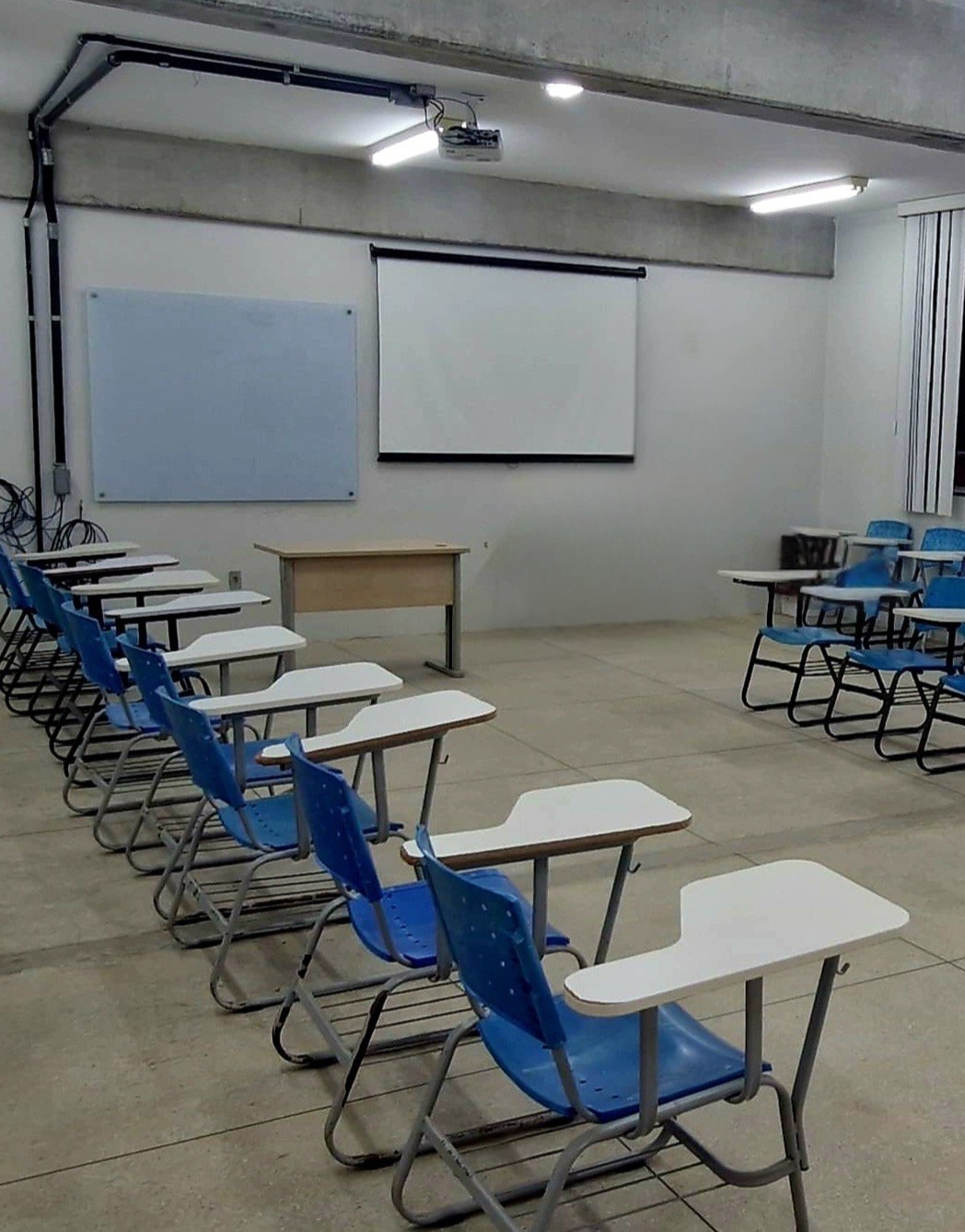 Aviso importante sobre equipamentos das salas para as apresentações